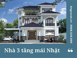 Khám phá lối tắt đưa bạn đến với những ngôi nhà 3 tầng mái Nhật hoàn mỹ